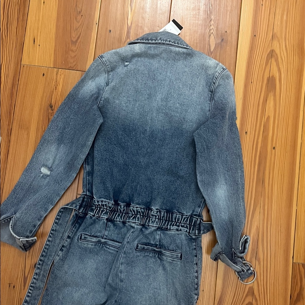 Kut from the Kloth Blue Denim Overalls - Picture 8 of 9
